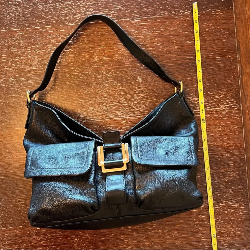 New, vintage, NWOT, PRESA large leather black bag - Picture 7 of 16